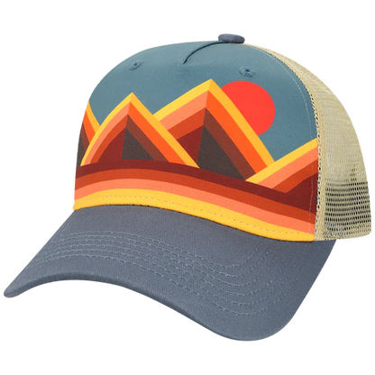 5PTKR Structured 5 Panel Trucker Cap