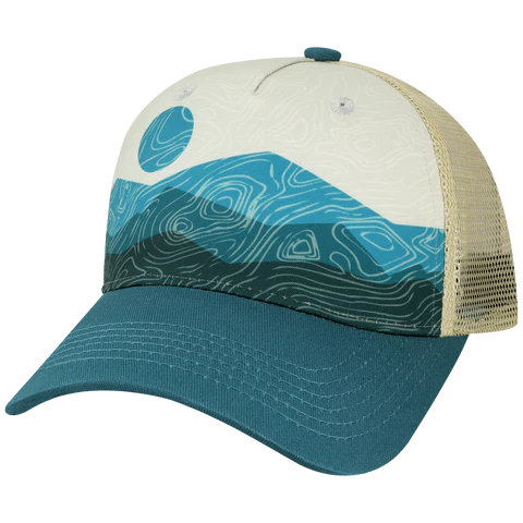5PTKR Structured 5 Panel Trucker Cap - Parkerbuilt HQ