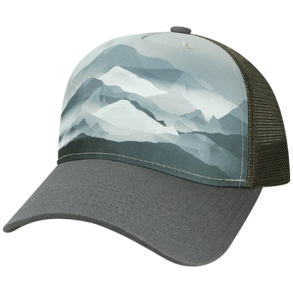 5PTKR Structured 5 Panel Trucker Cap