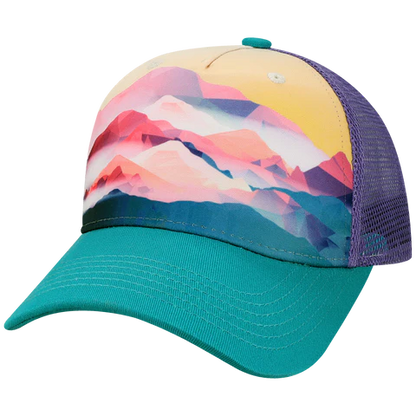 5PTKR Structured 5 Panel Trucker Cap
