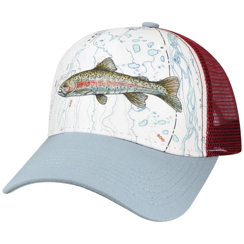 5PTKR Structured 5 Panel Trucker Cap - Parkerbuilt HQ