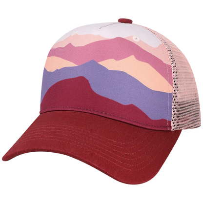 5PTKR Structured 5 Panel Trucker Cap