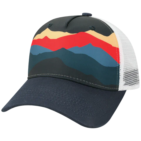 5PTKR Structured 5 Panel Trucker Cap - Parkerbuilt HQ