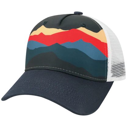 5PTKR Structured 5 Panel Trucker Cap