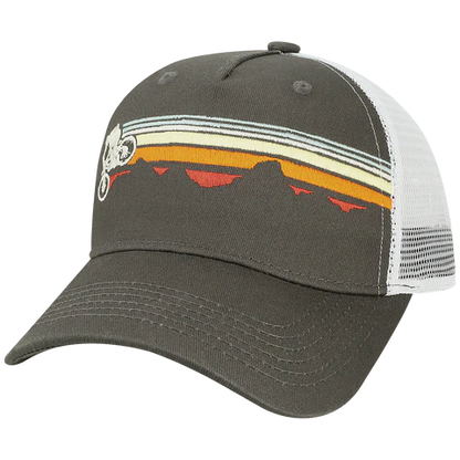 5PTKR Structured 5 Panel Trucker Cap