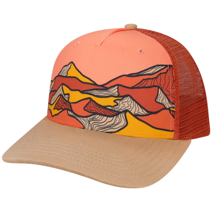 5PTKR Structured 5 Panel Trucker Cap