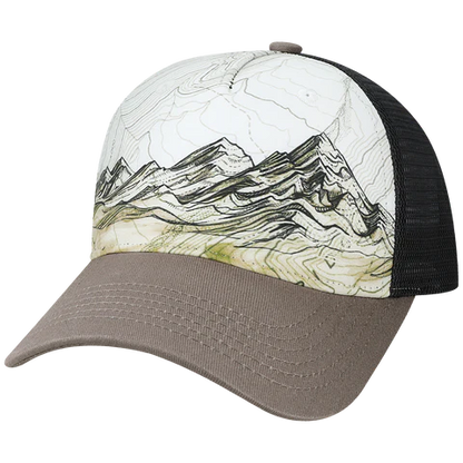 5PTKR Structured 5 Panel Trucker Cap