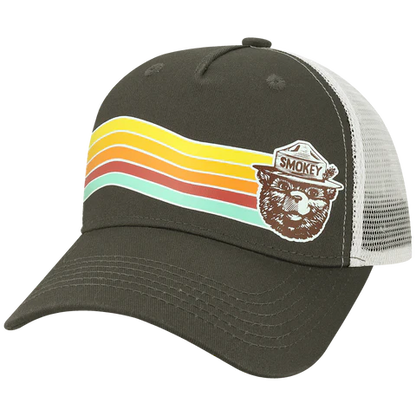 5PTKR Structured 5 Panel Trucker Cap
