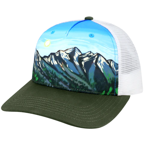 5PTKR Structured 5 Panel Trucker Cap - Parkerbuilt HQ