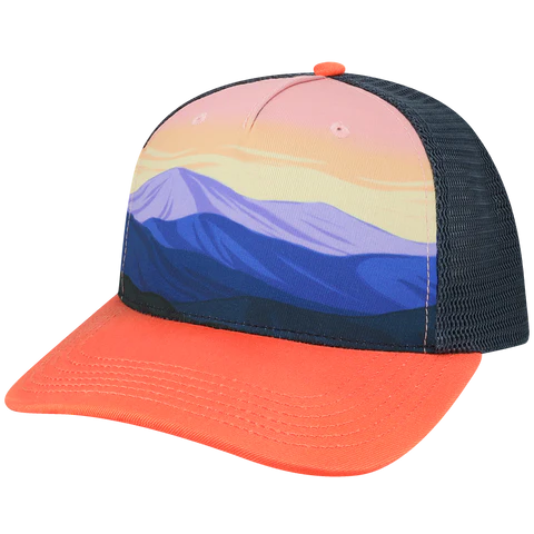 5PTKR Structured 5 Panel Trucker Cap - Parkerbuilt HQ