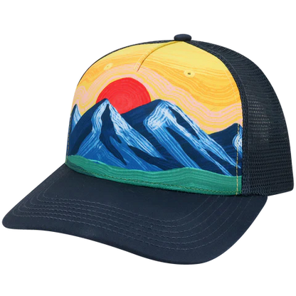 5PTKR Structured 5 Panel Trucker Cap