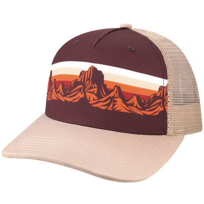 5PTKR Structured 5 Panel Trucker Cap