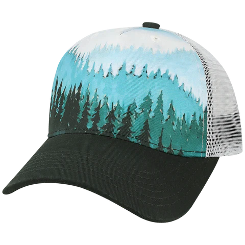 5PTKR Structured 5 Panel Trucker Cap - Parkerbuilt HQ