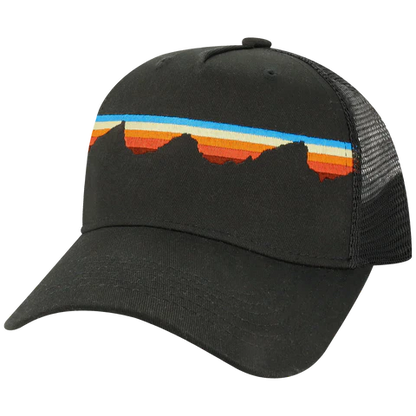 5PTKR Structured 5 Panel Trucker Cap