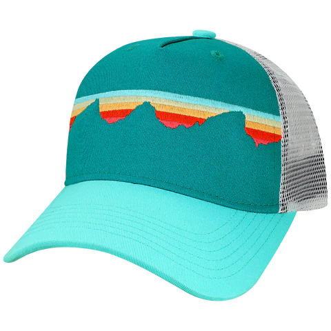 5PTKR Structured 5 Panel Trucker Cap