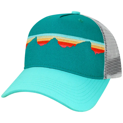 5PTKR Structured 5 Panel Trucker Cap