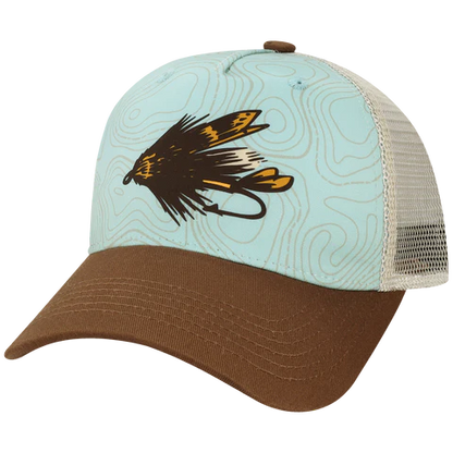 5PTKR Structured 5 Panel Trucker Cap
