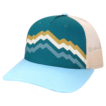 5PTKR Structured 5 Panel Trucker Cap