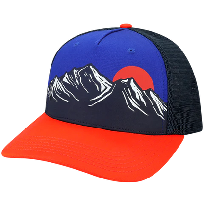 5PTKR Structured 5 Panel Trucker Cap