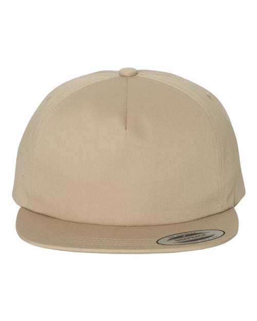 Lightly-Structured Five-Panel Snapback Cap - Parkerbuilt HQ
