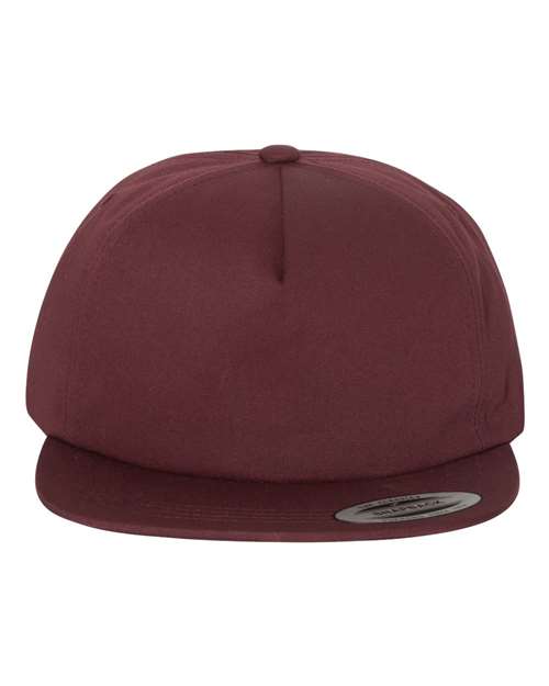 Lightly-Structured Five-Panel Snapback Cap - Parkerbuilt HQ