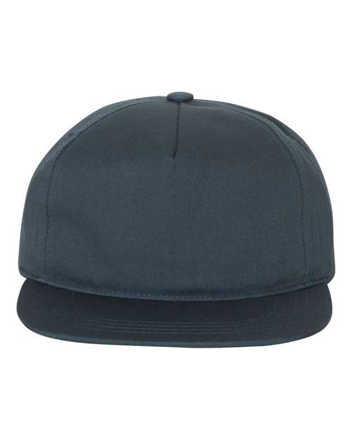 Lightly-Structured Five-Panel Snapback Cap - Parkerbuilt HQ