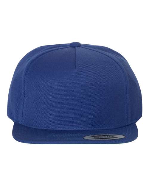 Premium Five-Panel Snapback Cap - Parkerbuilt HQ