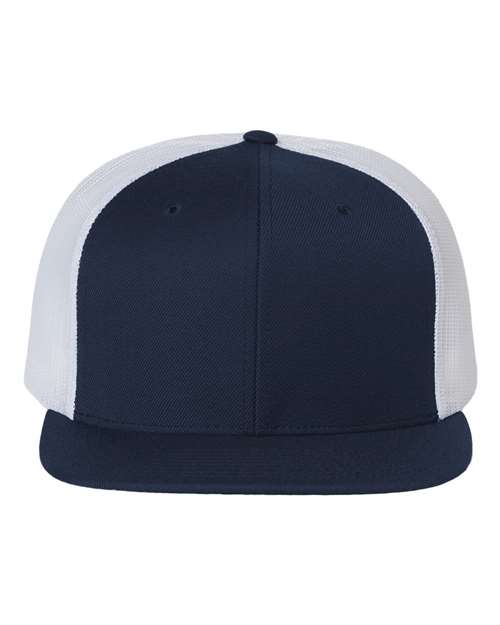 Richardson Wool Blend Flat Bill Trucker Cap - Parkerbuilt HQ