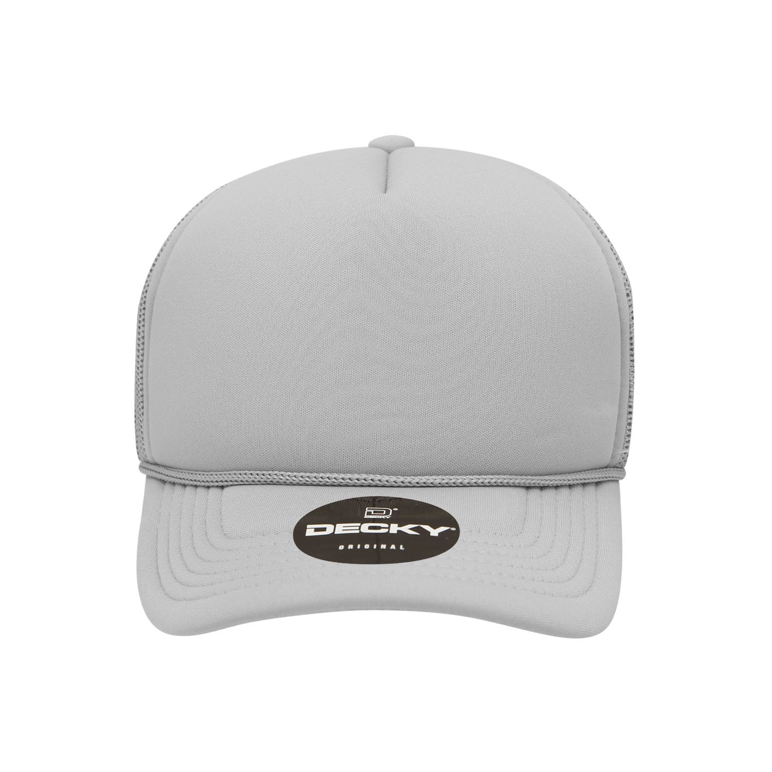 Decky Youth 5 Panel Mid Profile Structured Foam Trucker - Parkerbuilt HQ