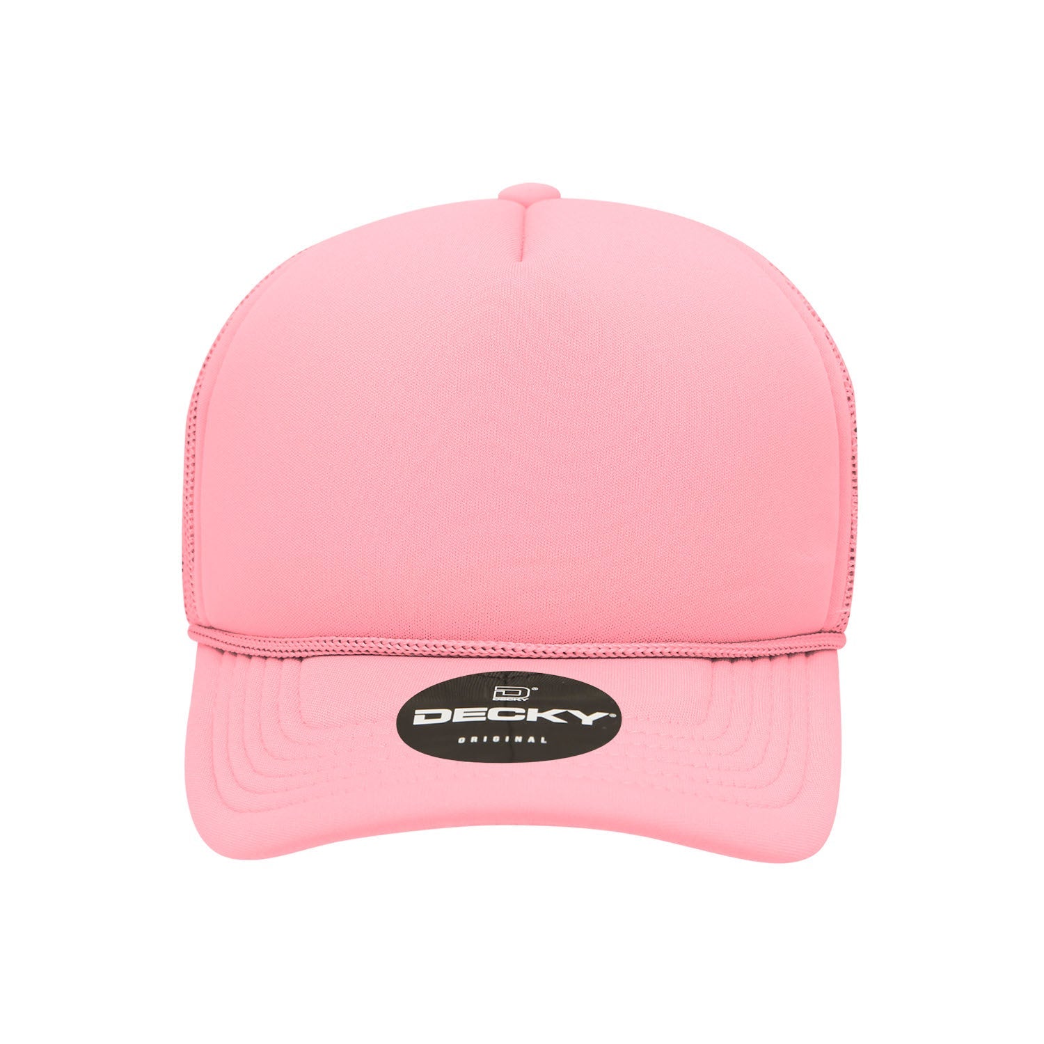 Decky Youth 5 Panel Mid Profile Structured Foam Trucker - Parkerbuilt HQ