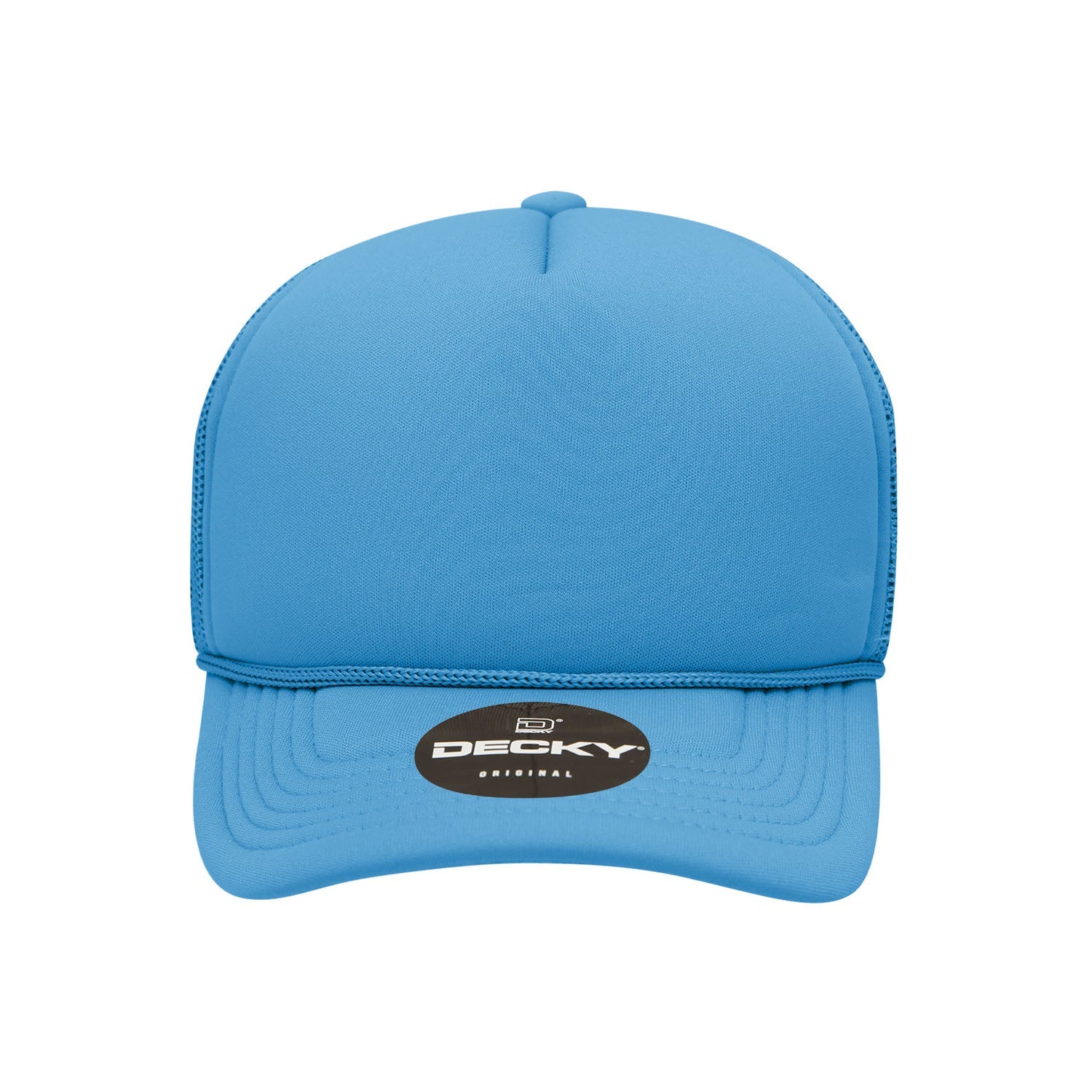 Decky Youth 5 Panel Mid Profile Structured Foam Trucker - Parkerbuilt HQ