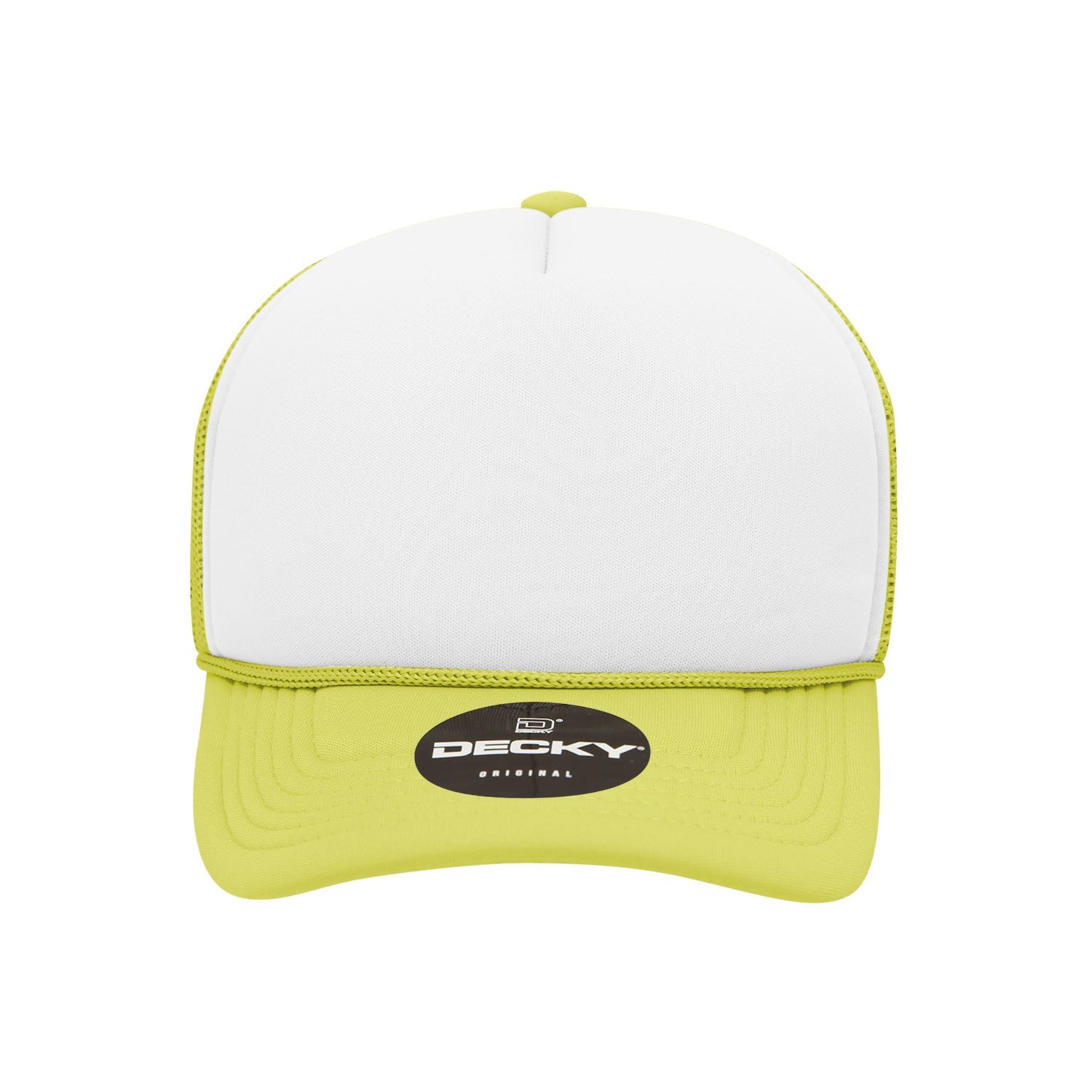 Decky Youth 5 Panel Mid Profile Structured Foam Trucker - Parkerbuilt HQ
