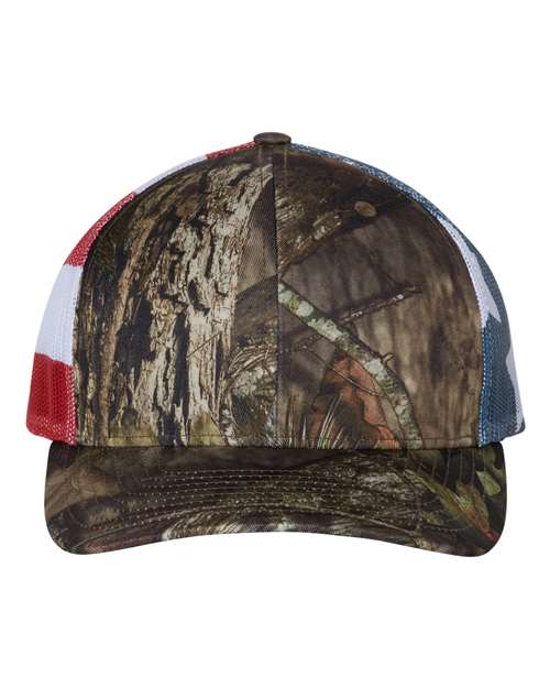 Richardson Printed Mesh Trucker Cap - Parkerbuilt HQ