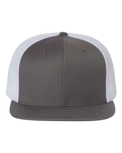 Richardson Wool Blend Flat Bill Trucker Cap - Parkerbuilt HQ