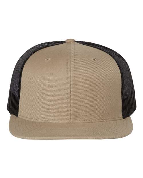 Richardson Wool Blend Flat Bill Trucker Cap - Parkerbuilt HQ