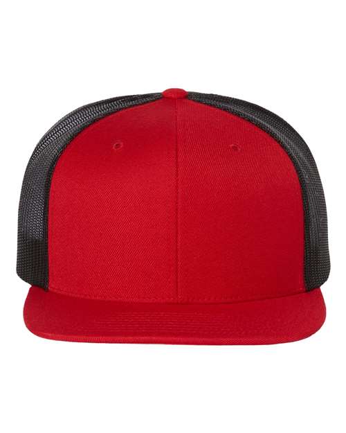 Richardson Wool Blend Flat Bill Trucker Cap - Parkerbuilt HQ