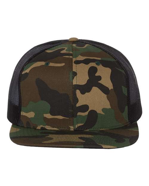 Richardson Wool Blend Flat Bill Trucker Cap - Parkerbuilt HQ
