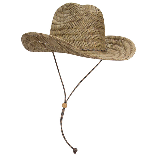 OTTO CAP® Straw Cowboy Hat w/ Adjustable Cord - Parkerbuilt HQ
