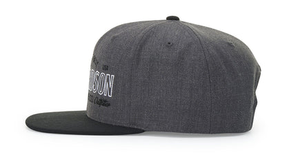 ACRYLIC-WOOL BLEND FLATBILL SNAPBACK