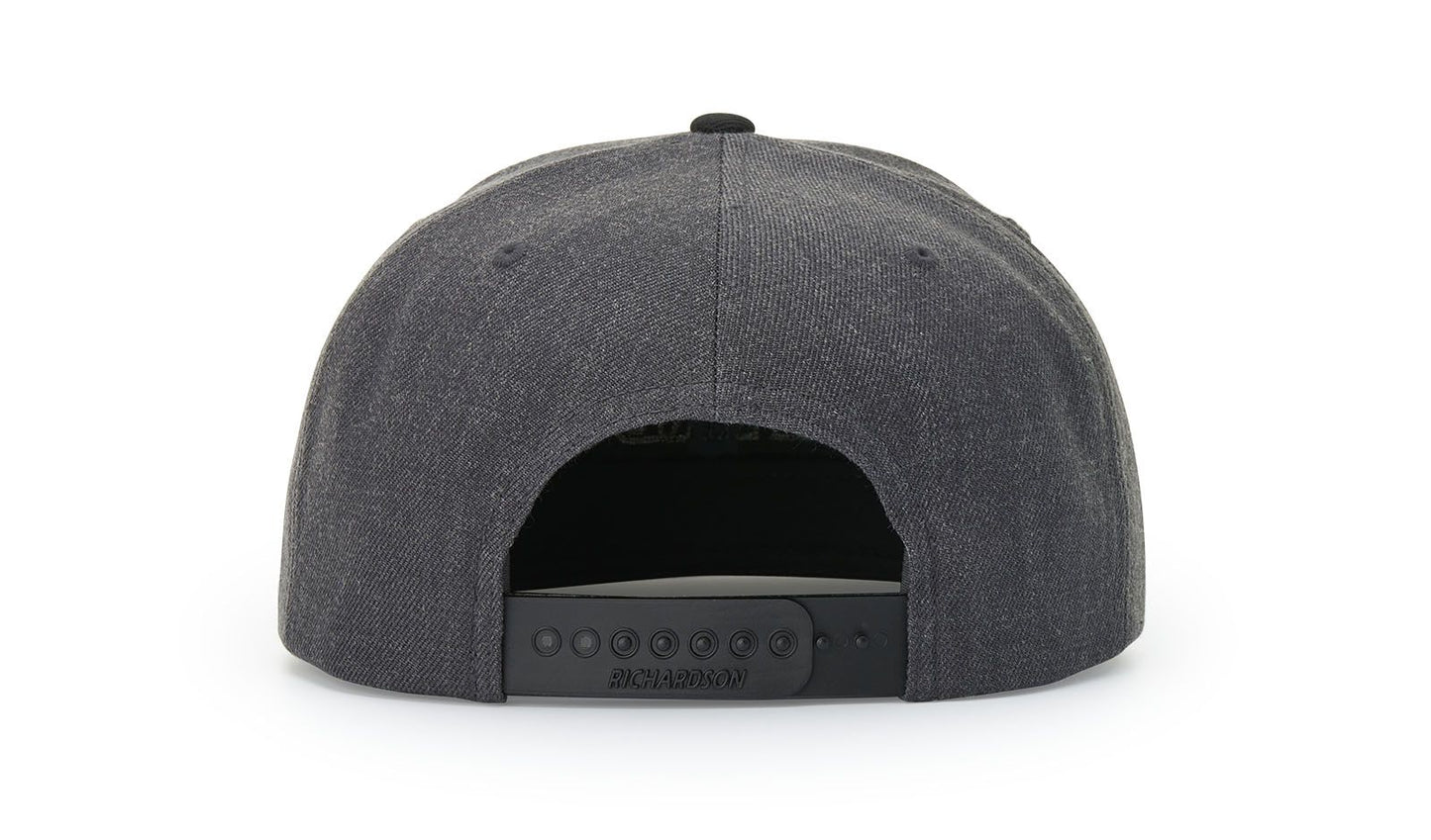 ACRYLIC-WOOL BLEND FLATBILL SNAPBACK