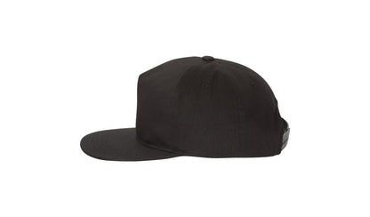 Lightly-Structured Five-Panel Snapback Cap