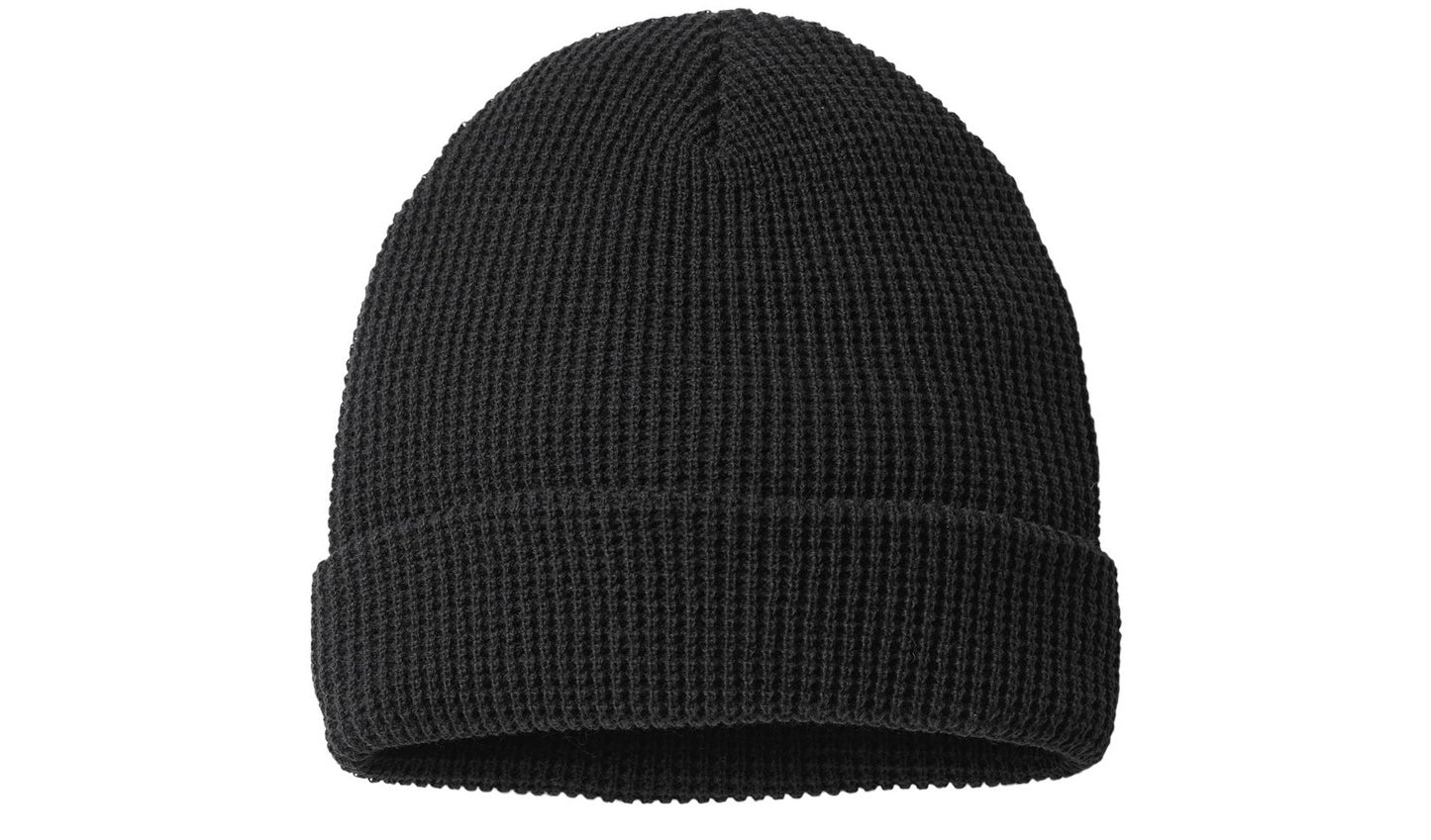 Waffle Cuffed Beanie