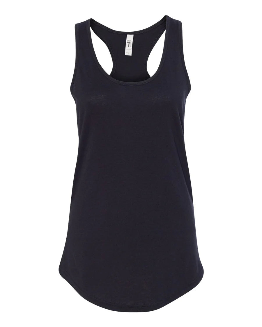 Pretreated Next Level 1533 Women's Ideal Racerback Tank