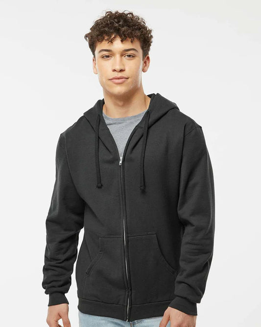 Pretreated Tultex 331 Full-Zip Hooded Sweatshirt