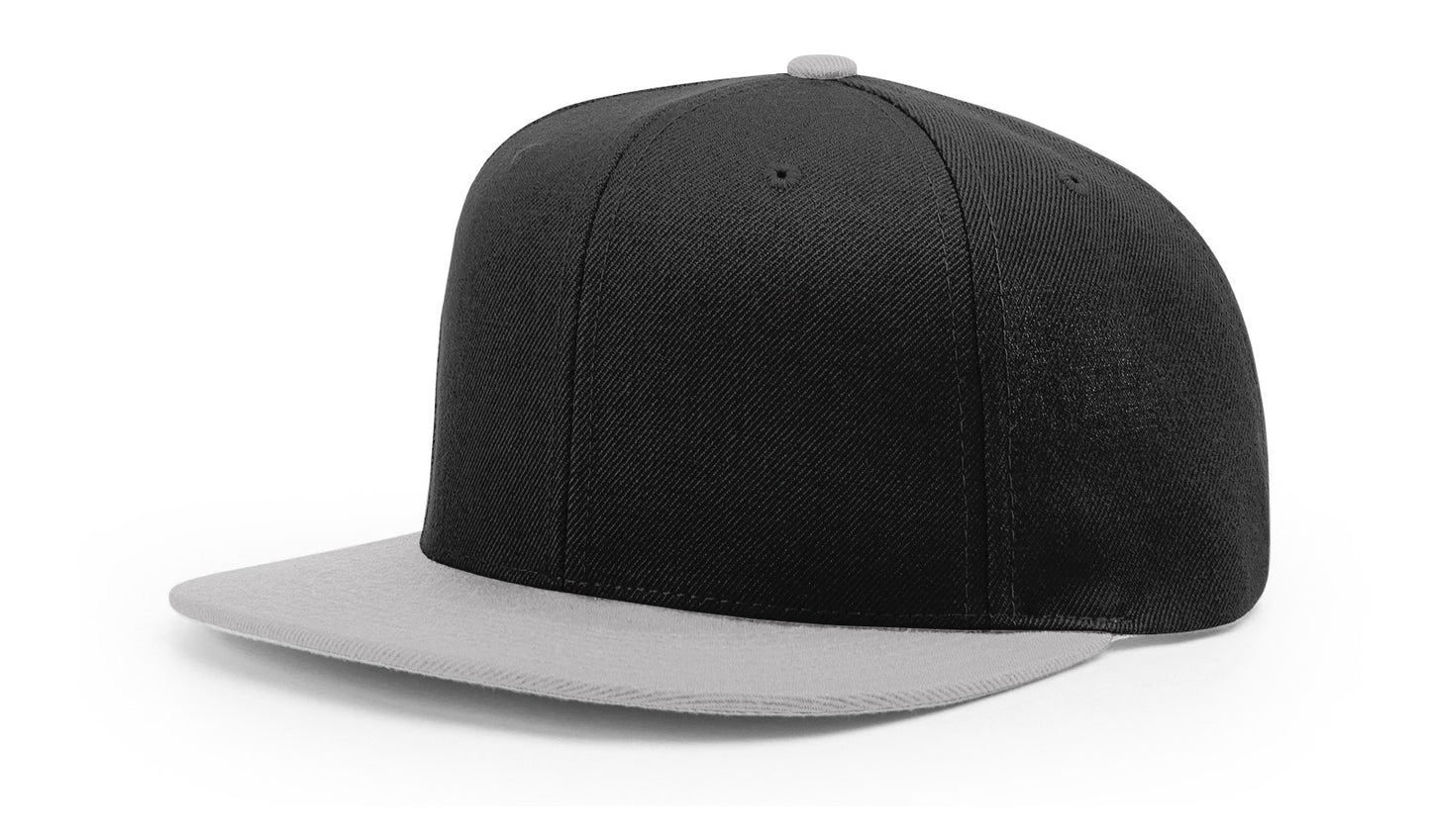 ACRYLIC-WOOL BLEND FLATBILL SNAPBACK