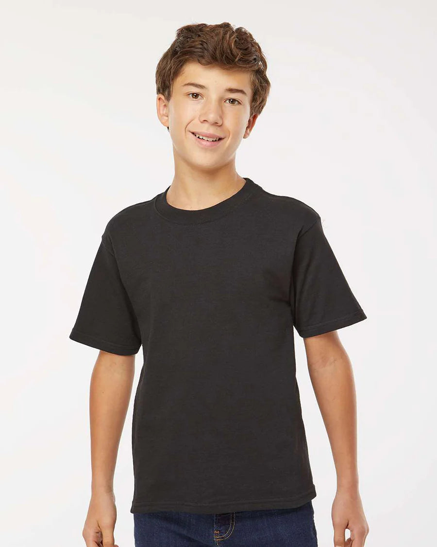 Pretreated M&O 4850 Youth Gold Soft Touch T-Shirt