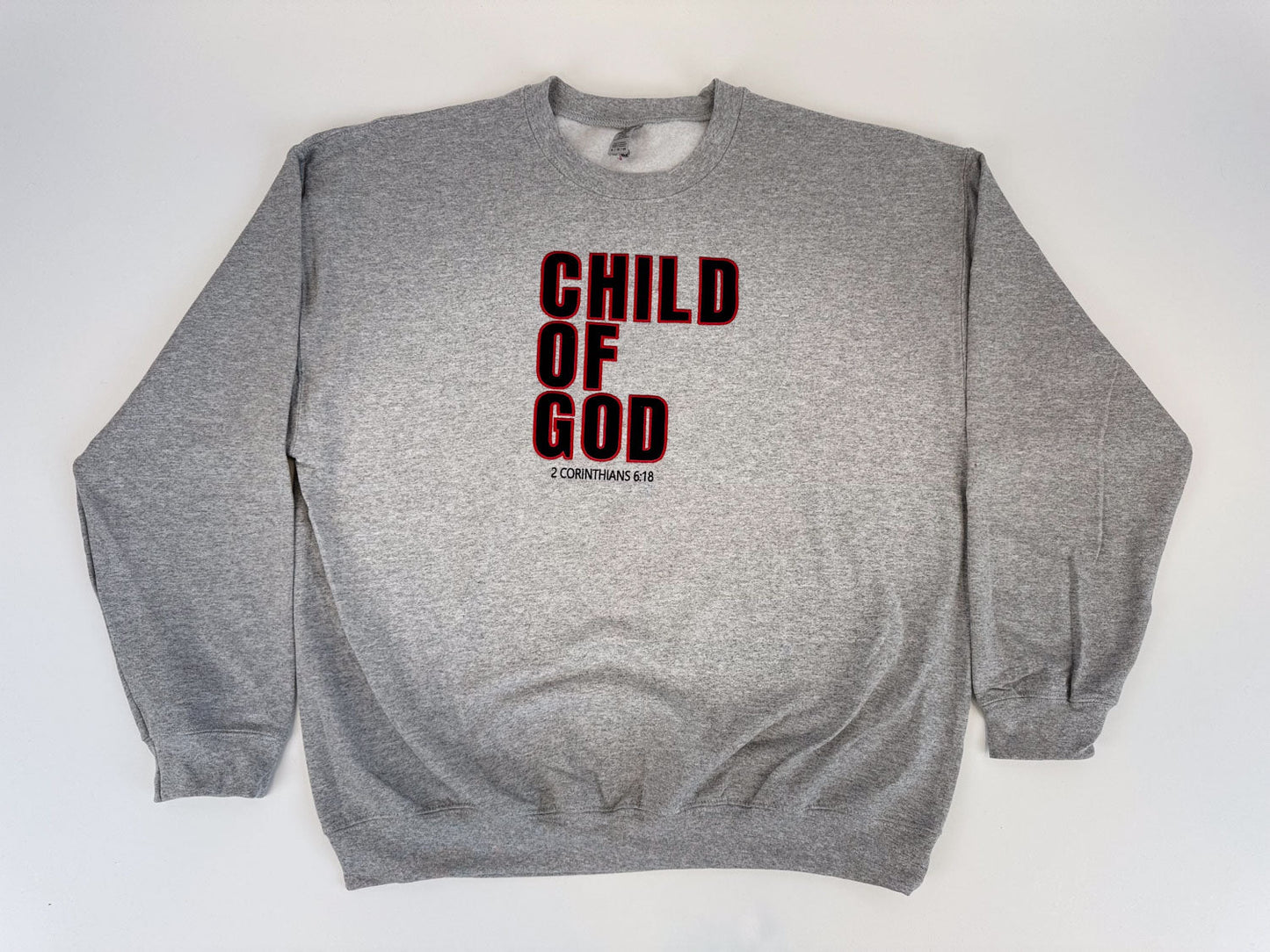 Child of God Embroidered Sweatshirt - GOdCREATEd