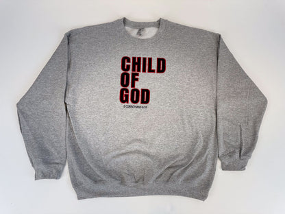 Child of God Embroidered Sweatshirt - GOdCREATEd