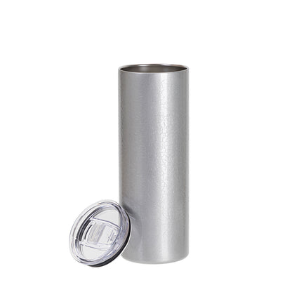 Crackle Finish Stainless Steel Skinny Tumbler 20 oz