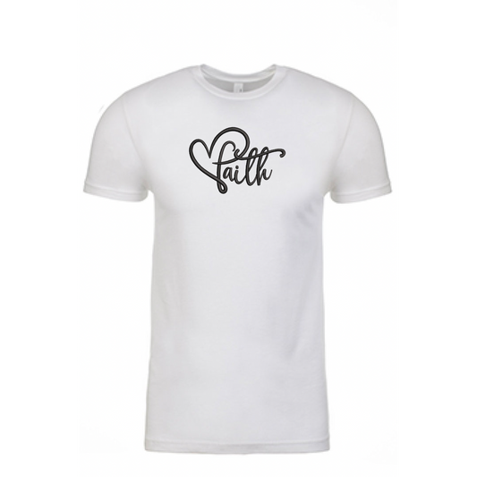 Faith Printed Tshirt - GOdCREATEd